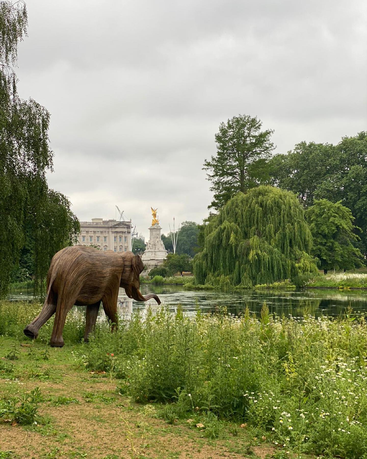 Herds of life-sized elephant sculptures are popping up around london for a good causeVery close to life-sized herds are a bit more eye-catching. The artwork project is brought to us by the wildlife conservation charity Elephant Family and aims to bring awareness to the challenges our wildlife faces on a crowded planet being ruled by humans.