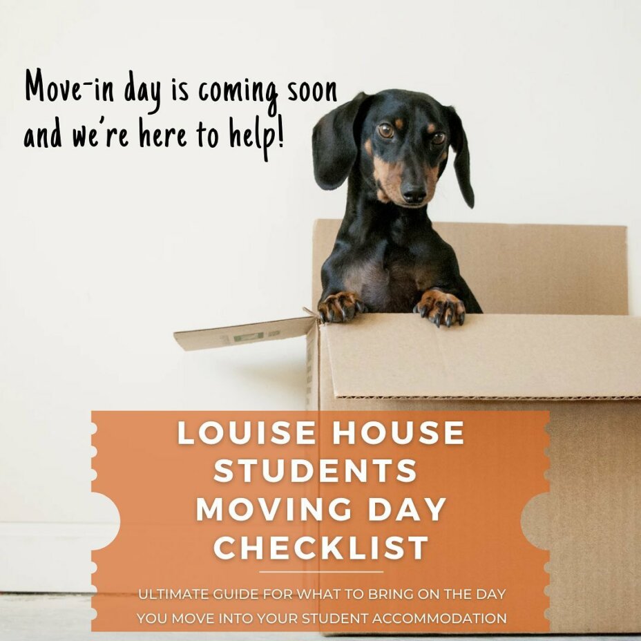 🤩You’ll probably be really excited to be moving inNow it’s time to start preparing for your independent life here as a student.🥳 🧐We understand you might be a bit overwhelmed by everything you need to sort out, so we’re here