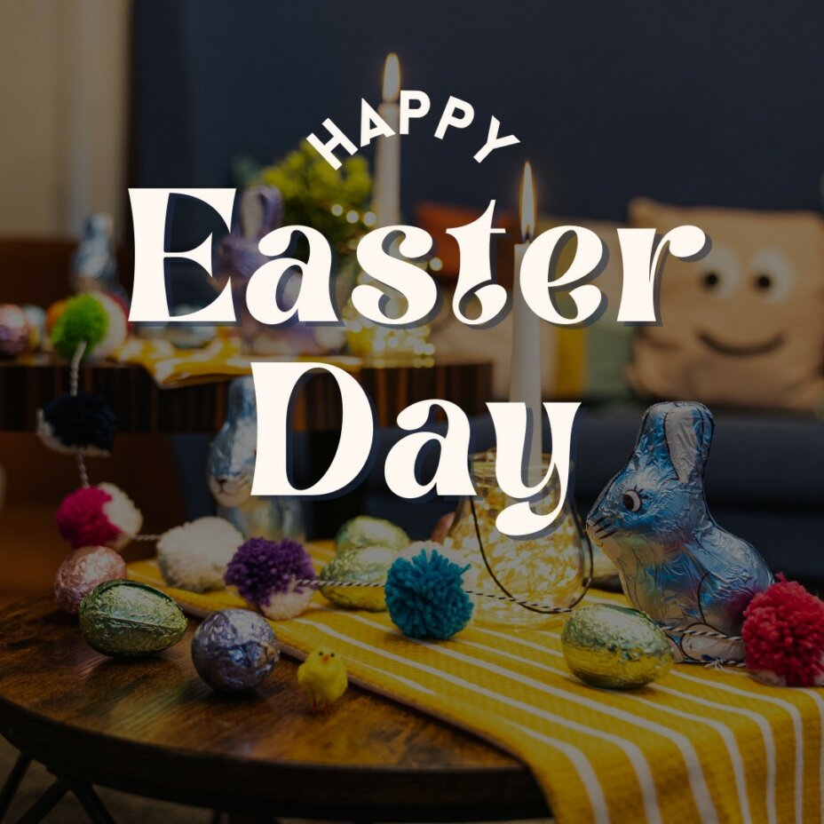 Happy Easter  Here’s to chocolate, flowers and springtime  Don’t miss out on securing your perfect student home at Louise House!